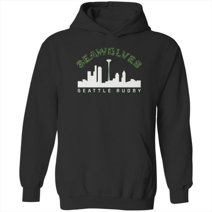 Seattle Seawolves City Skyline Hoodie