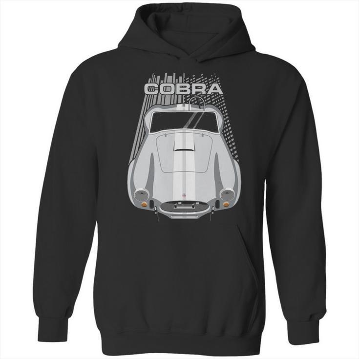 Shelby Ac Cobra 427 Silver Hoodie