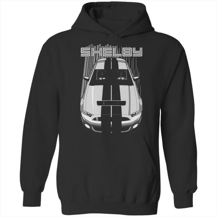 Shelby Gt500 S197   Whitesilver Hoodie