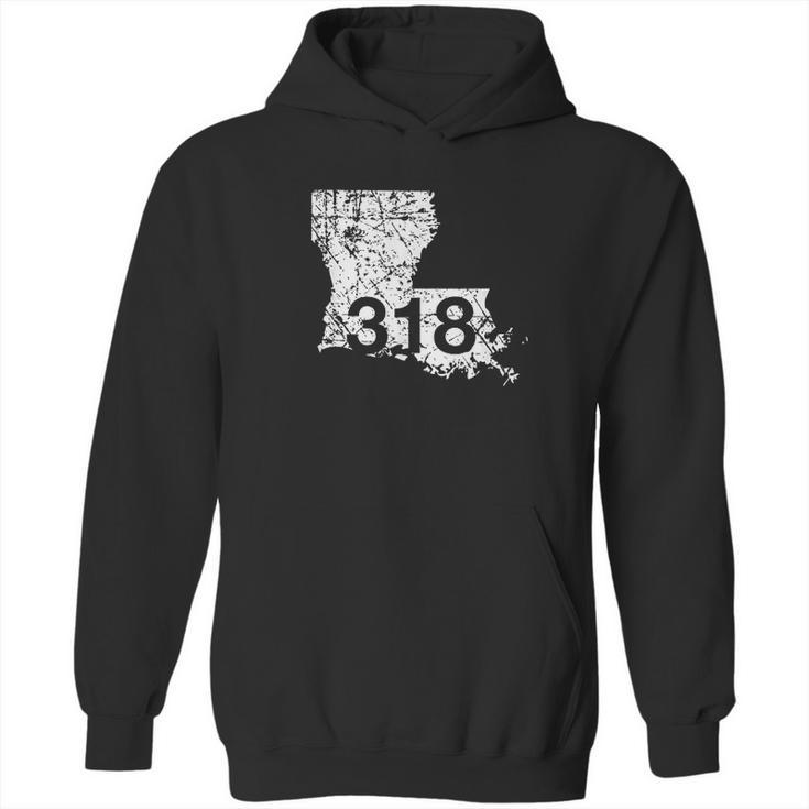 Shreveport Ruston Tallulah Area Code 318 Louisiana Hoodie