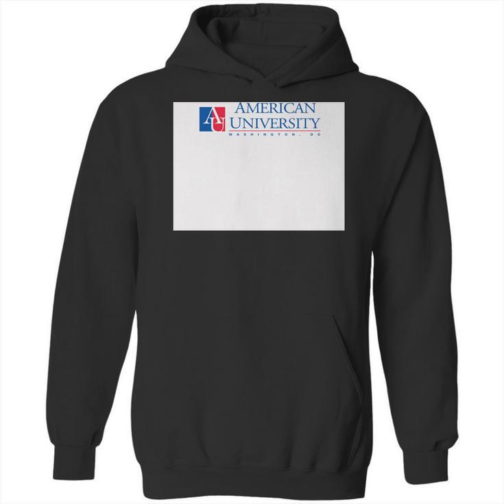 Simple Logo American University 2020 Hoodie