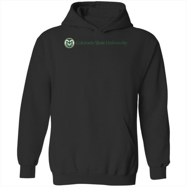 Simple Logo Colorado State University Fort Collins Hoodie