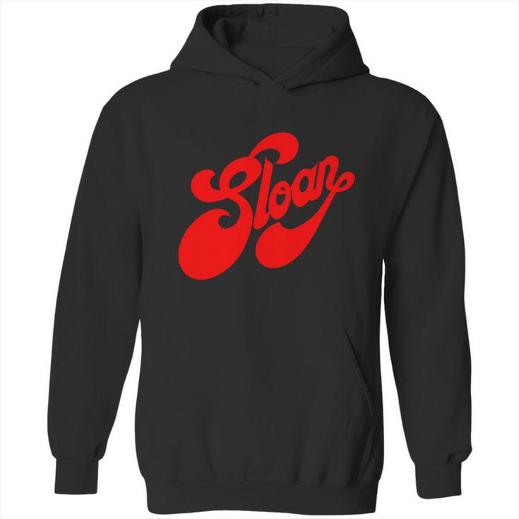 Sloan Band Logo Red Hoodie