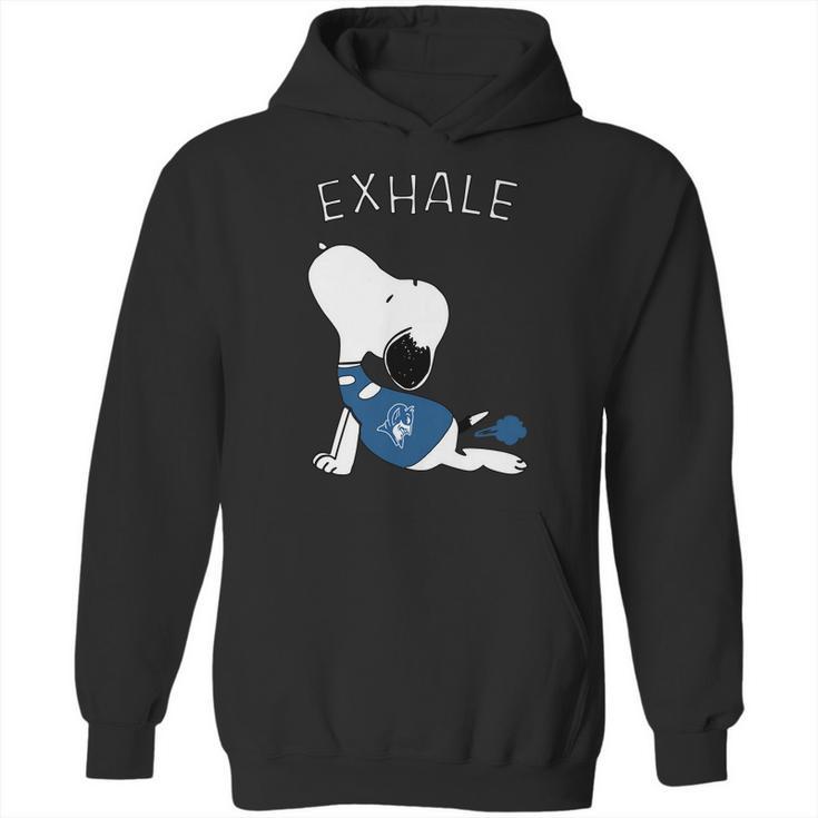 Snoopy Exhale Duke Hoodie