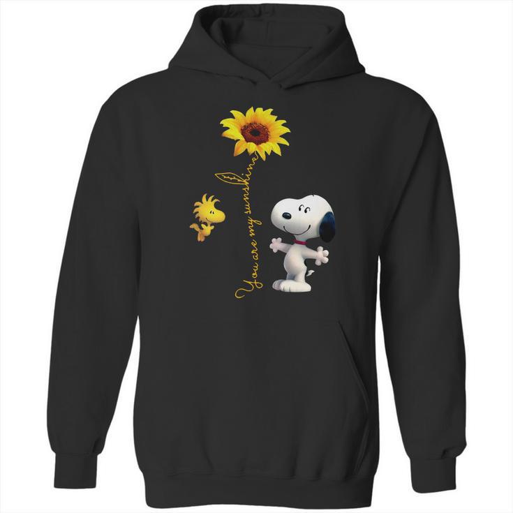 Snoopy And Woodstock You Are My Sunshine Hoodie