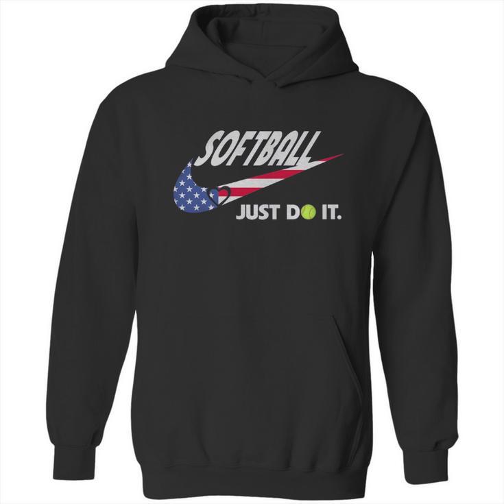 Softball-Shirt Hoodie