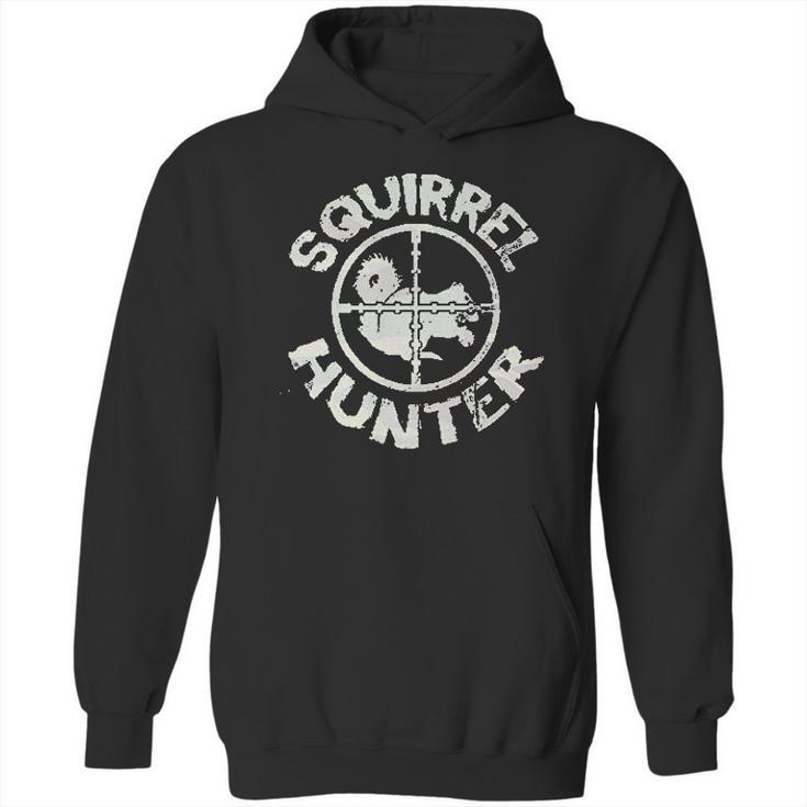 Squirrel Hunter Funny Animal Hunting Season Hoodie