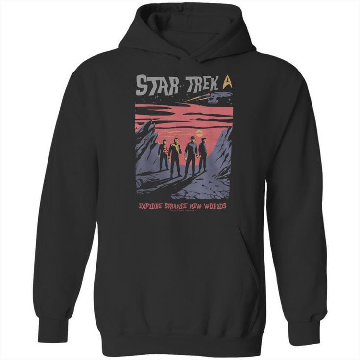 Star Trek Explore Strange New Worlds  Art Graphic T-Shirt Hoodie