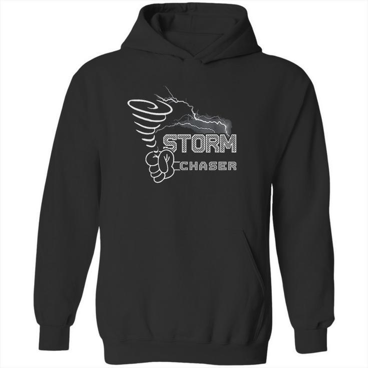 Storm Chaser Cool Electric Lightning Tornado Weather Hoodie