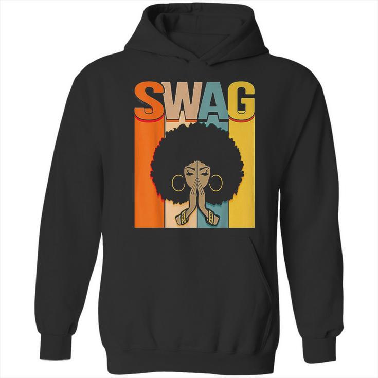 Swag Vintage Melanin Queen Hoodie