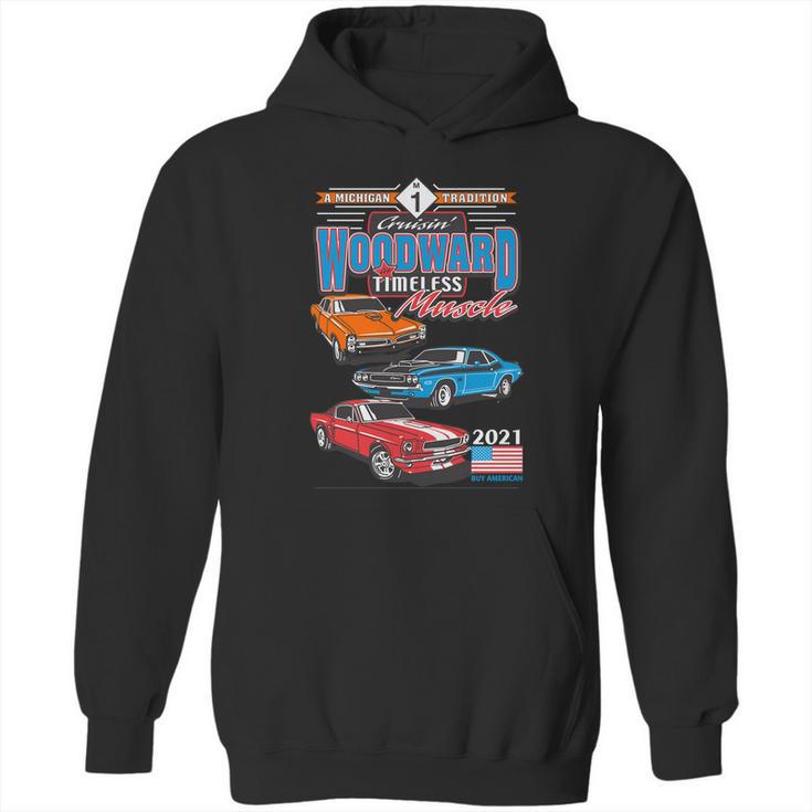 Timeless Muscle Woodward Ave M1 Hoodie