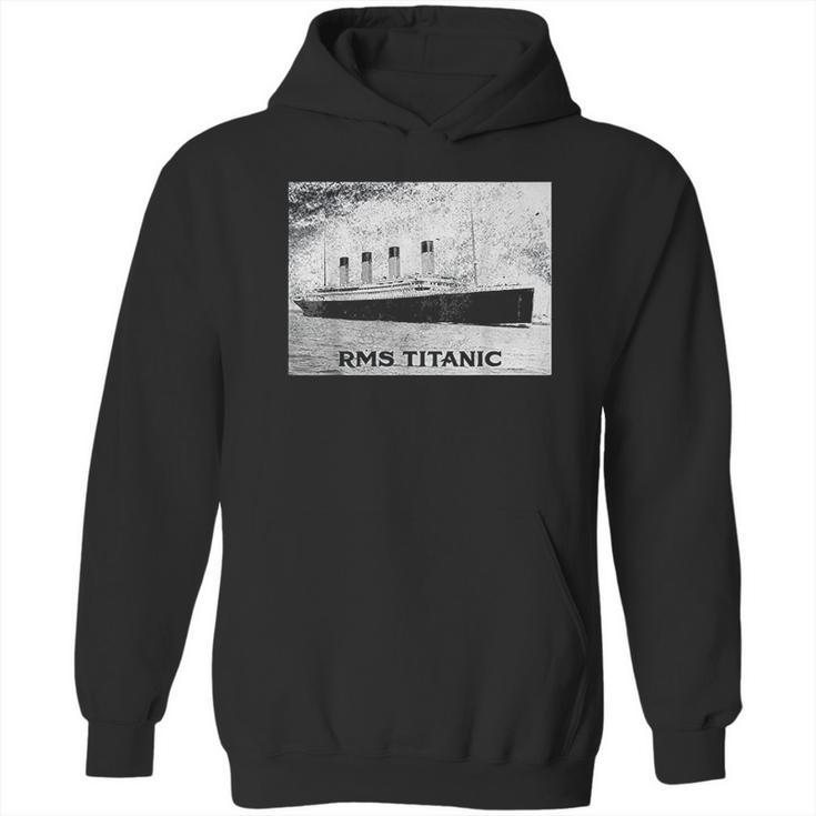 Titanic April 1912 Ship Voyage Atlantic Ocean Hoodie