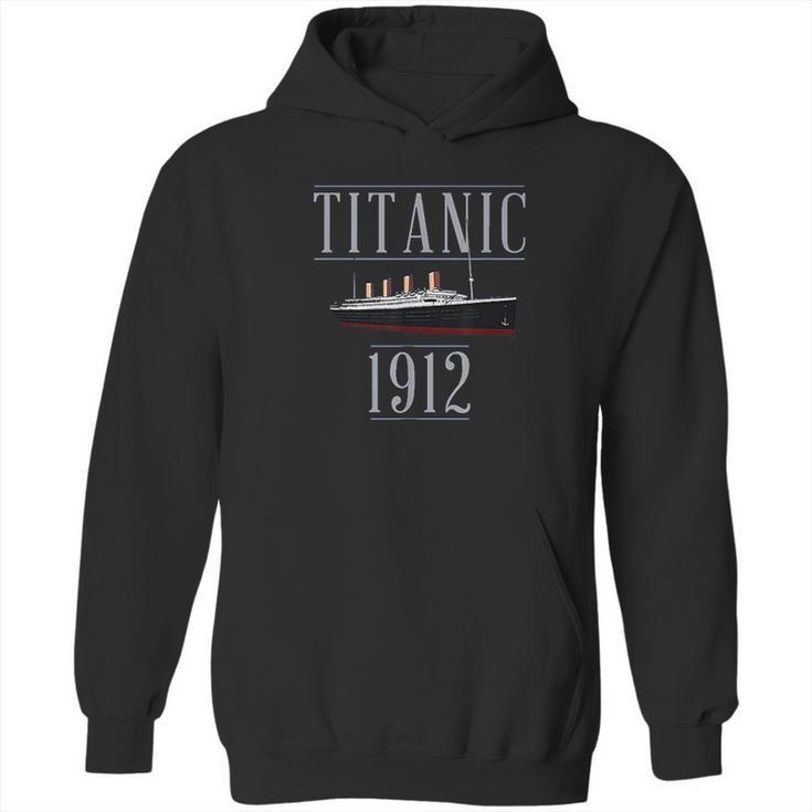 Titanic Sailing Ship Vintage Cruise Vessel 1912 Hoodie