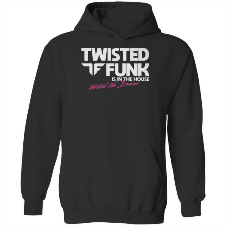 Twisted Funk Records Global Club Wear Black Hoodie