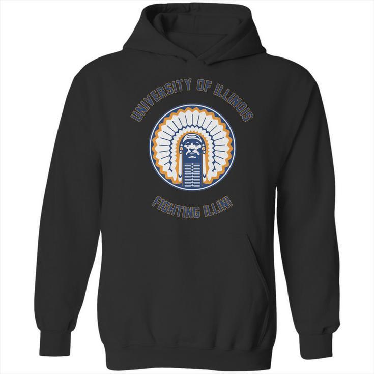 U Of I Fighting Illini Hoodie