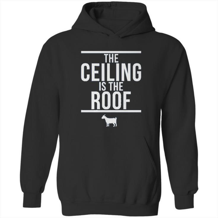 Ugp Campus Apparel The Ceiling Is The Roof Basketball Hoodie