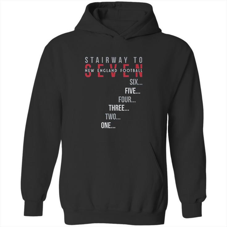 Vibeink New England Stairway To Seven Classic Hoodie