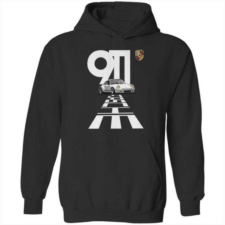 Vintage 911 Porsche Racing Car Hoodie