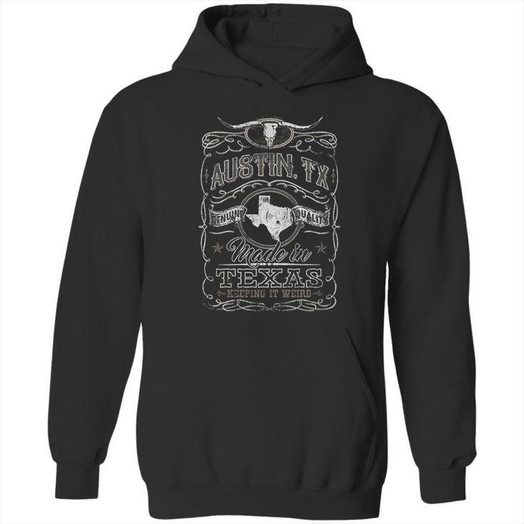 Vintage Austin Texas Keep Austin Weird Texas Hoodie