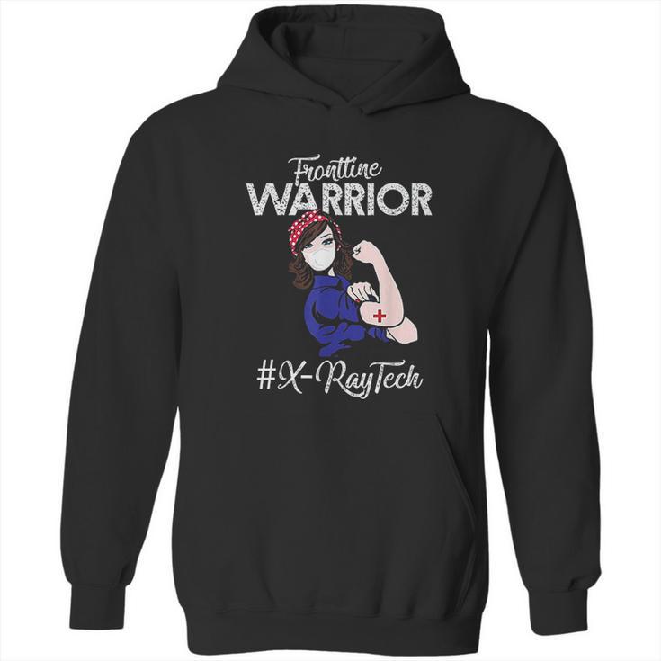 Vintage Frontline Warrior Tech Xmas Gift Hoodie