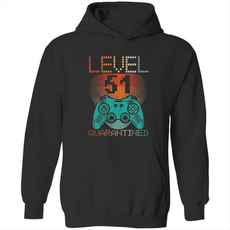 Vintage Level 51 Social Distancing Hoodie