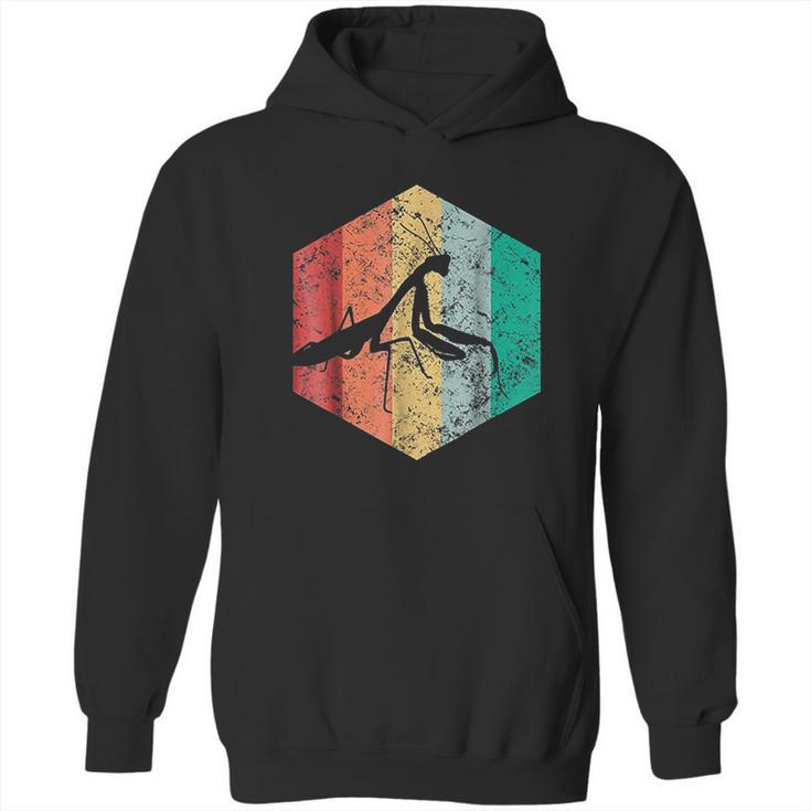 Vintage Look Praying Mantis Hoodie