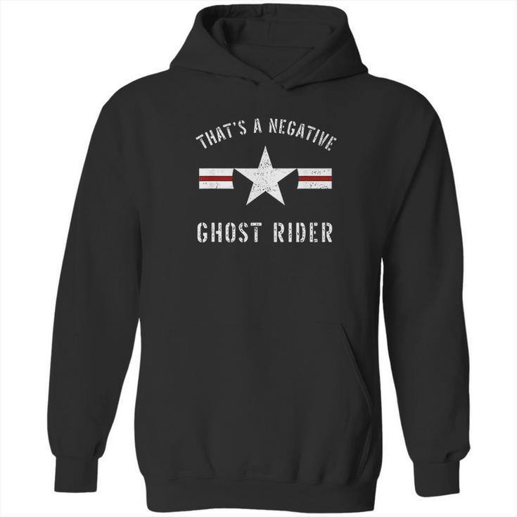 Vintage Usaf That A Negative Ghost Rider Hoodie