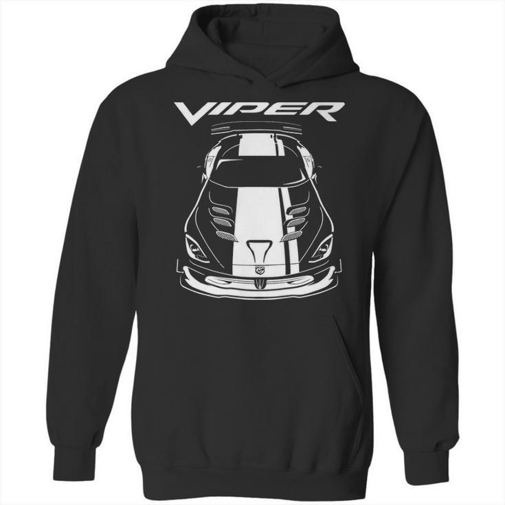 Viper Acr 5Th Generation White Stripes Hoodie