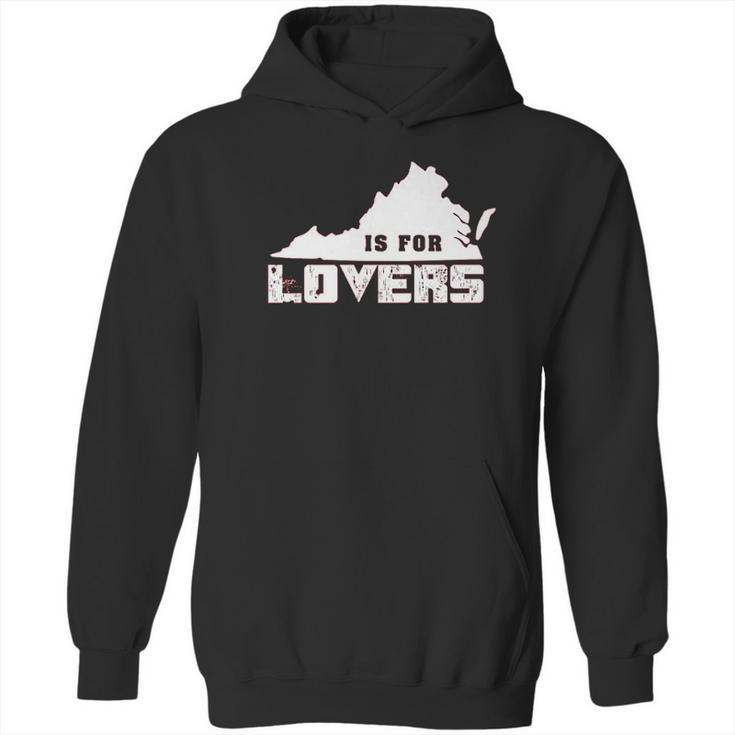 Virginia Lovers State Heart Vintage Throwback Gift Hoodie