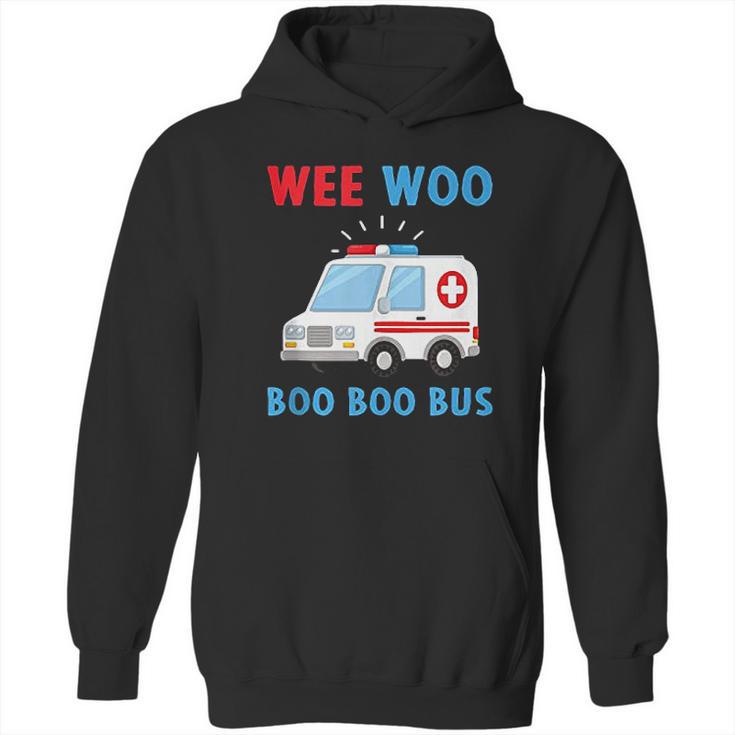 Wee Woo Boo Boo Bus Ambulance Driver Gift Hoodie