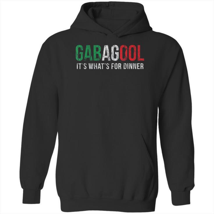 I Will Have The Gabagool For Dinner Vintage Hoodie