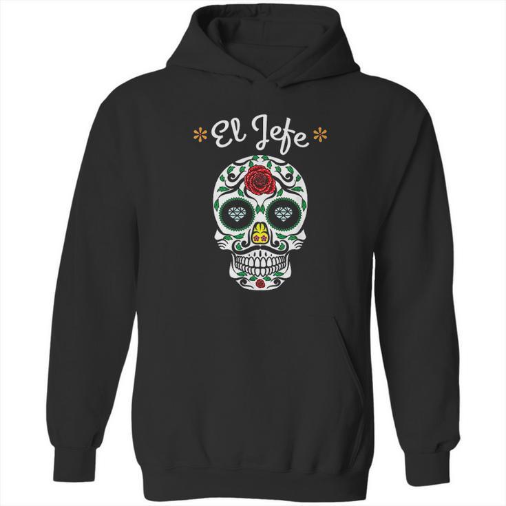 Yo Soy El Jefe Dia De Los Muertos Day Of The Dead For Men Hoodie