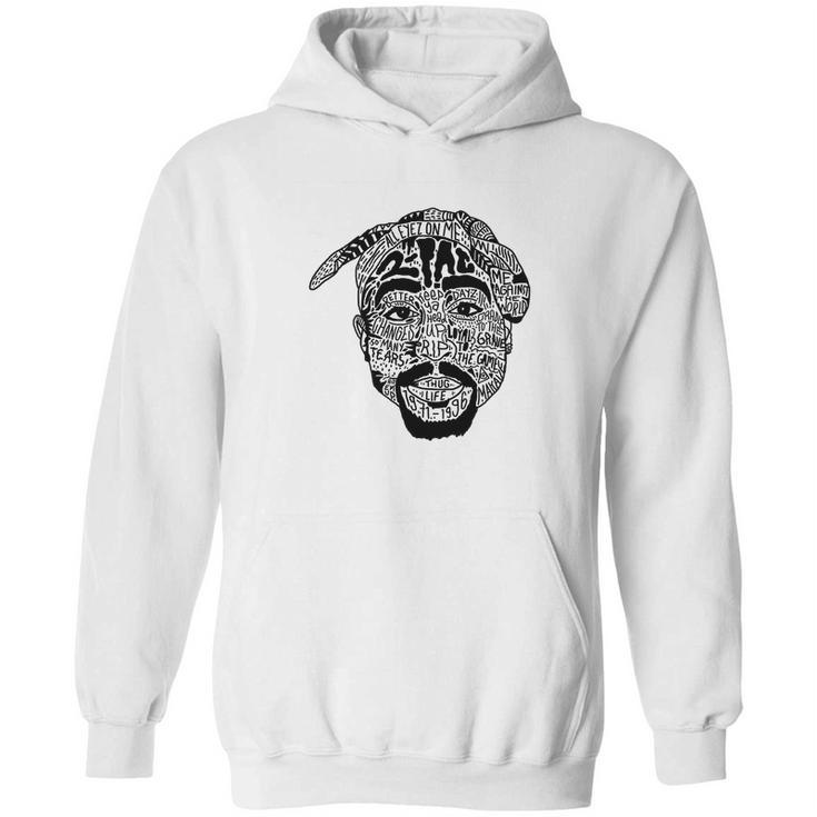 2Pac Thug Life 2 Pac All Eyez On Me Hoodie