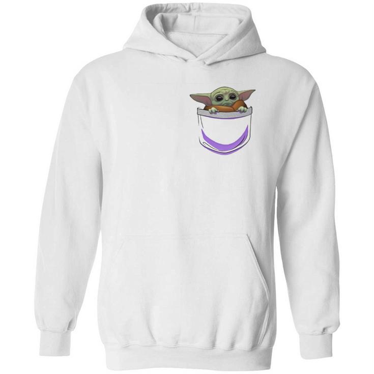 Baby Yoda In Pocket Shirt Hoodie