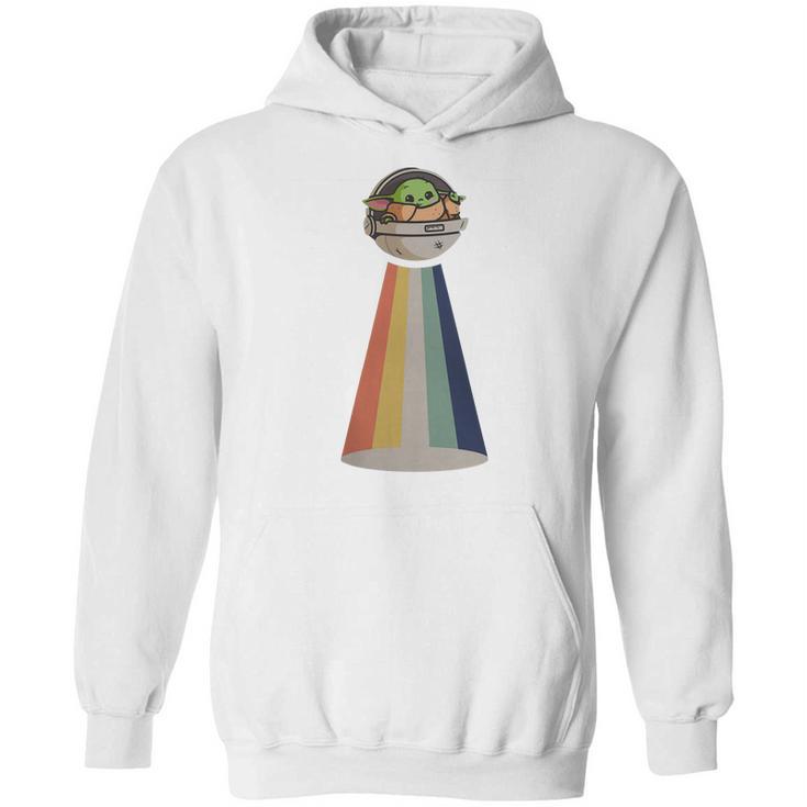 Baby Yoda Ufo Vintage Sweater Hoodie