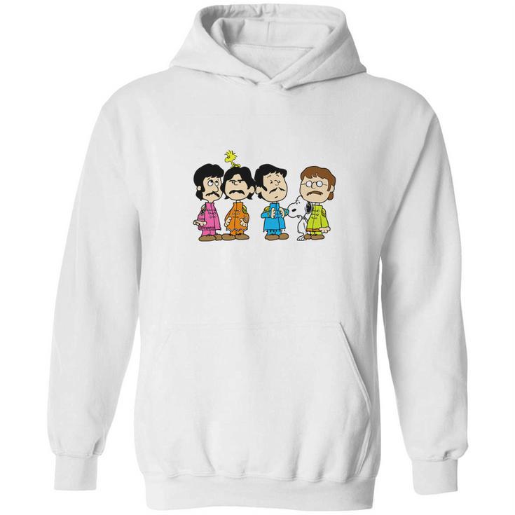 The Beatles Peanuts StyleShirt Hoodie