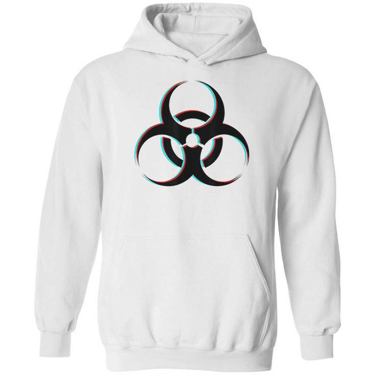 Biohazard Arl Design Radioactive Symbol Nuclear Gifts Hoodie