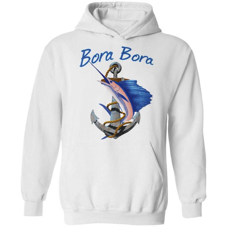 Bora Bora Deep Sea Fishing Sailfish Hoodie