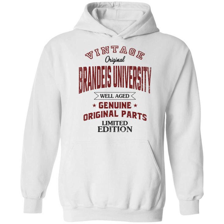 Brandeis University Well Aged Vintage Original Parts 2020 Hoodie