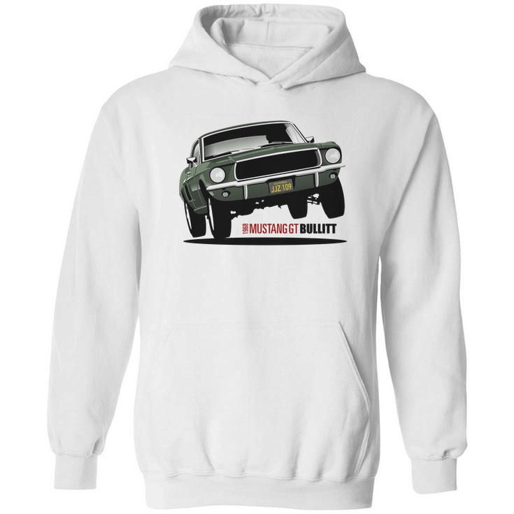 Bullitt - Ford Mustang Gt 1968 Hoodie