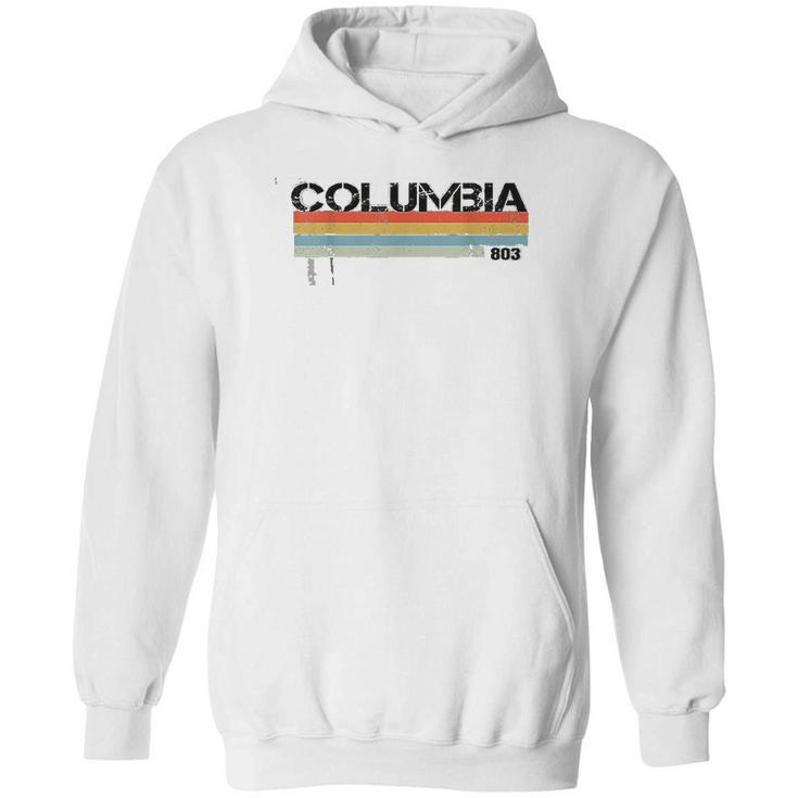 Columbia Area Code Vintage Retro Hoodie