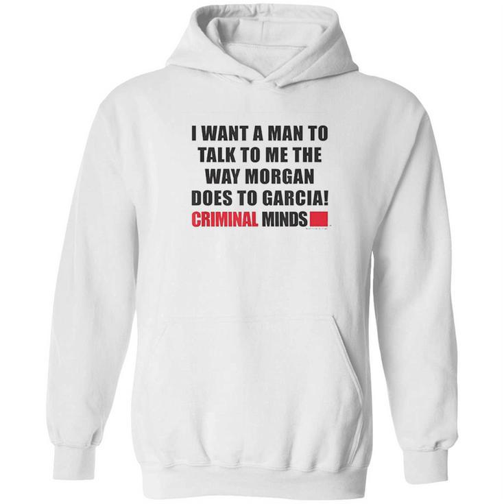 Criminal Minds Morgan And Garcia Hoodie