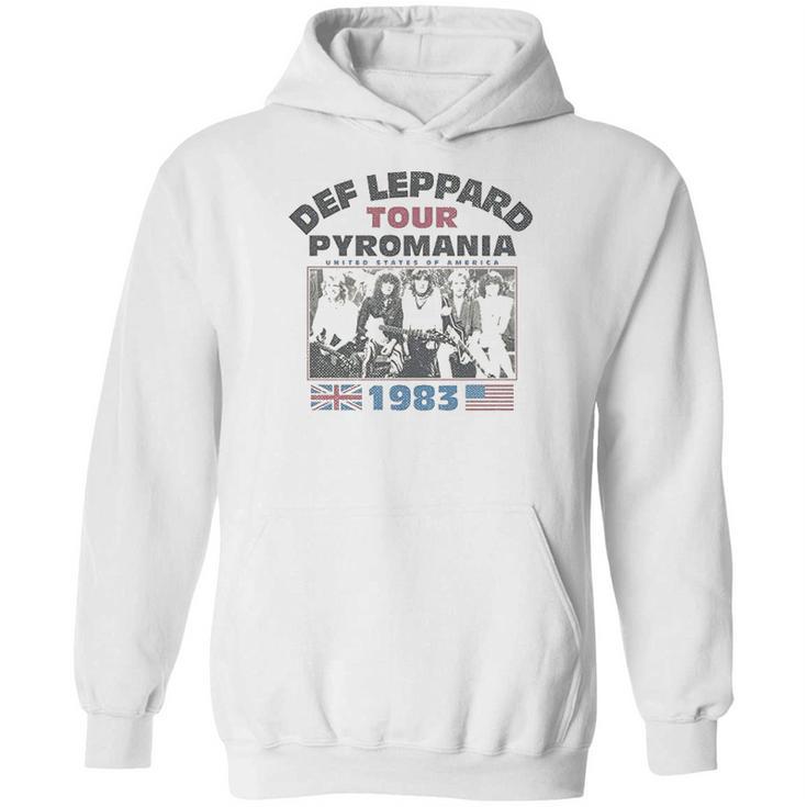 Def Leppard Pyromania Tour Hoodie