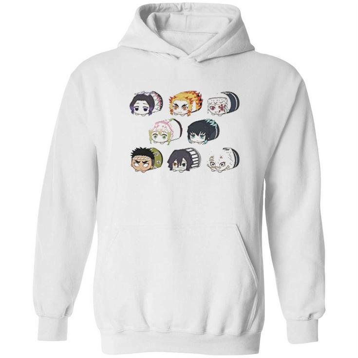 Demon Slayer Cute Worms Hoodie