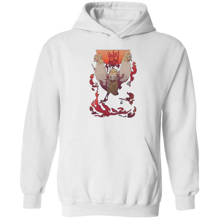 Demon Slayer Men On Fire Hoodie