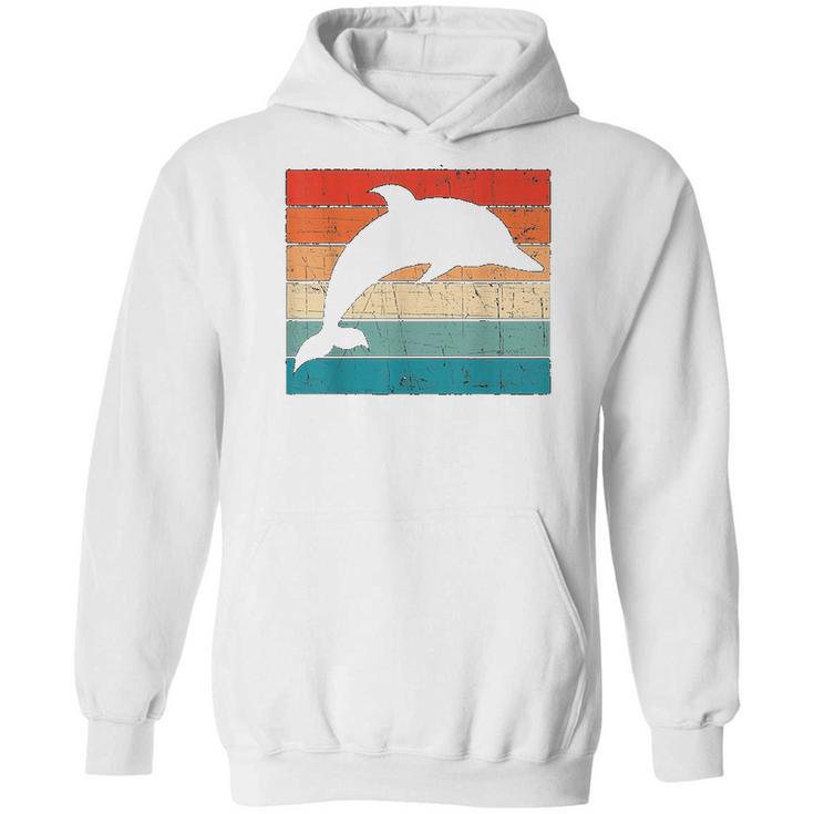 Dolphin Retro Vintage Hoodie