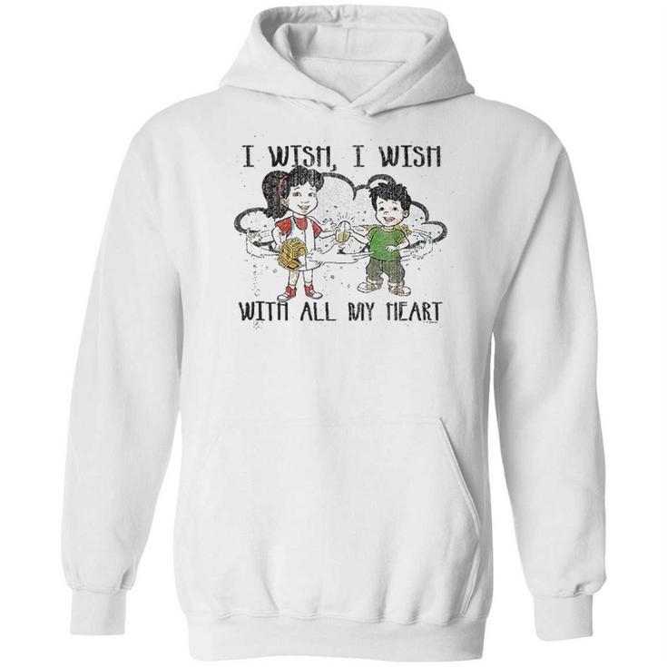 Dragon Tales I Wish Quote Hoodie