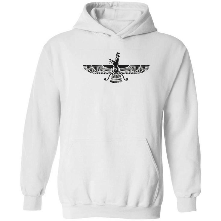 Faravahar Symbol Higher Spirit Zarathustra Hoodie