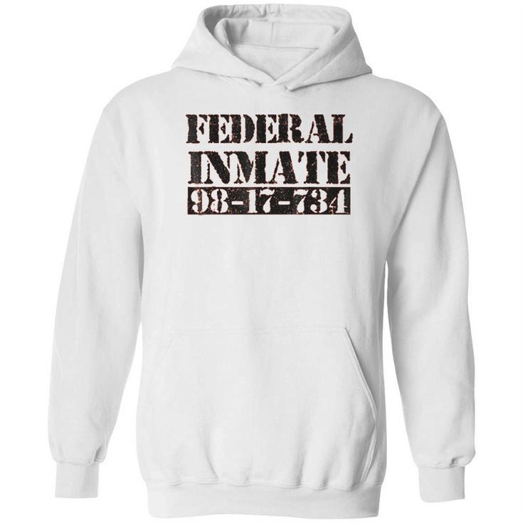 Federal Inmate Jail Prisoner Costume Hoodie