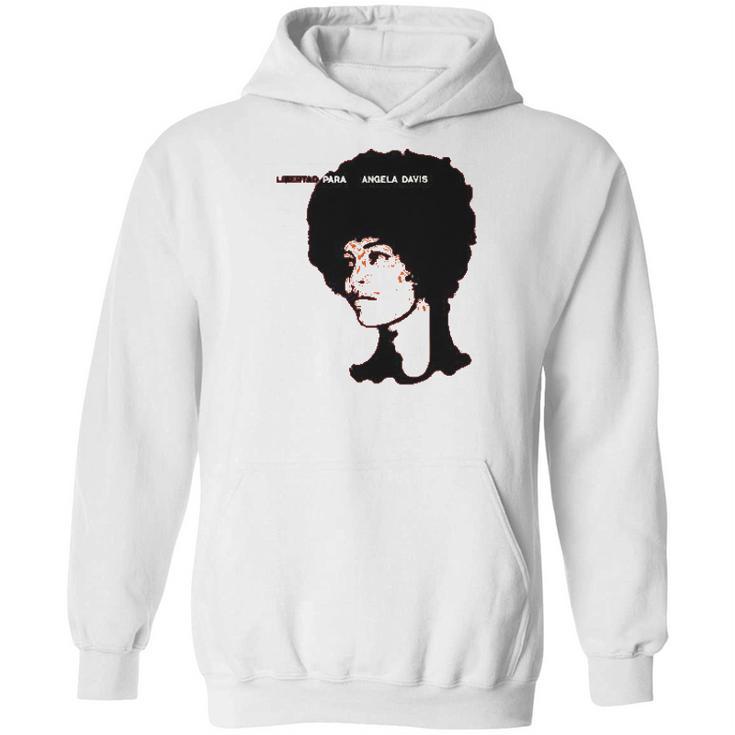 Free Angela Davis Libertad Hoodie